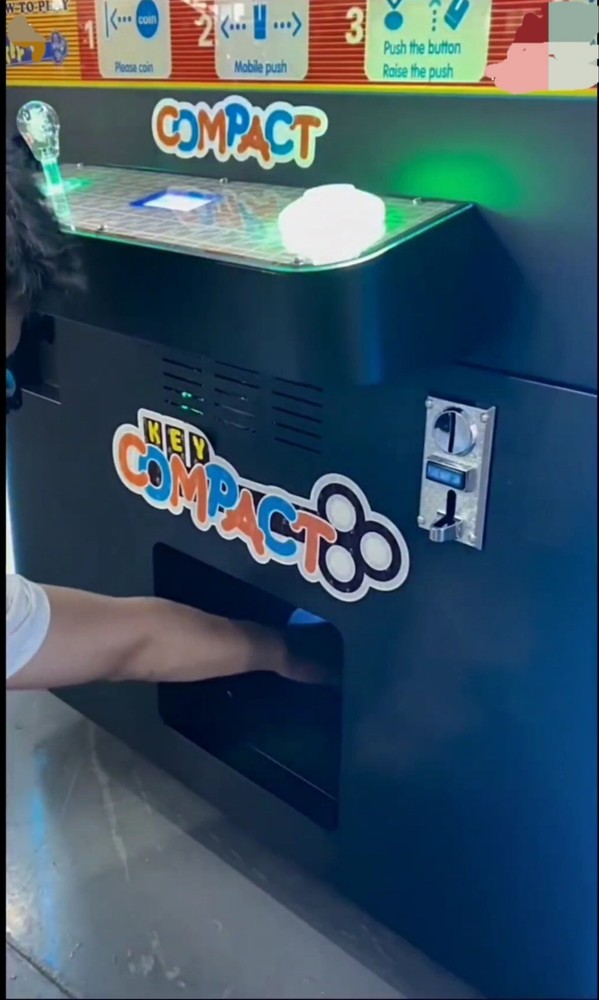 KEY COMPACT 🔑, Lucky Key Master Prize,Skill Redemption Vending Machine Arcade