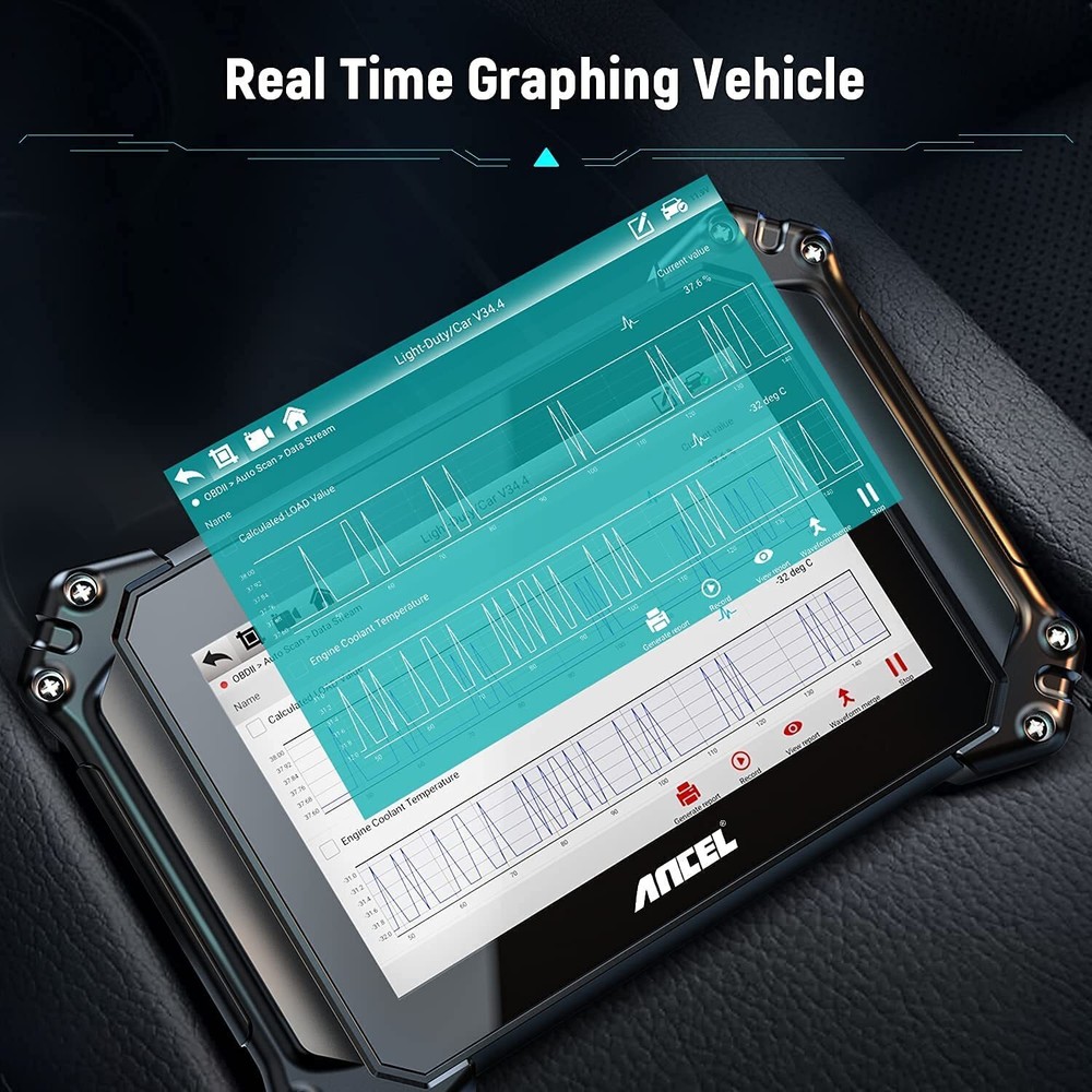ANCEL V6 Bi-directional Scanner OBD2 Diagnostic Scan Tool Full System Key Coding