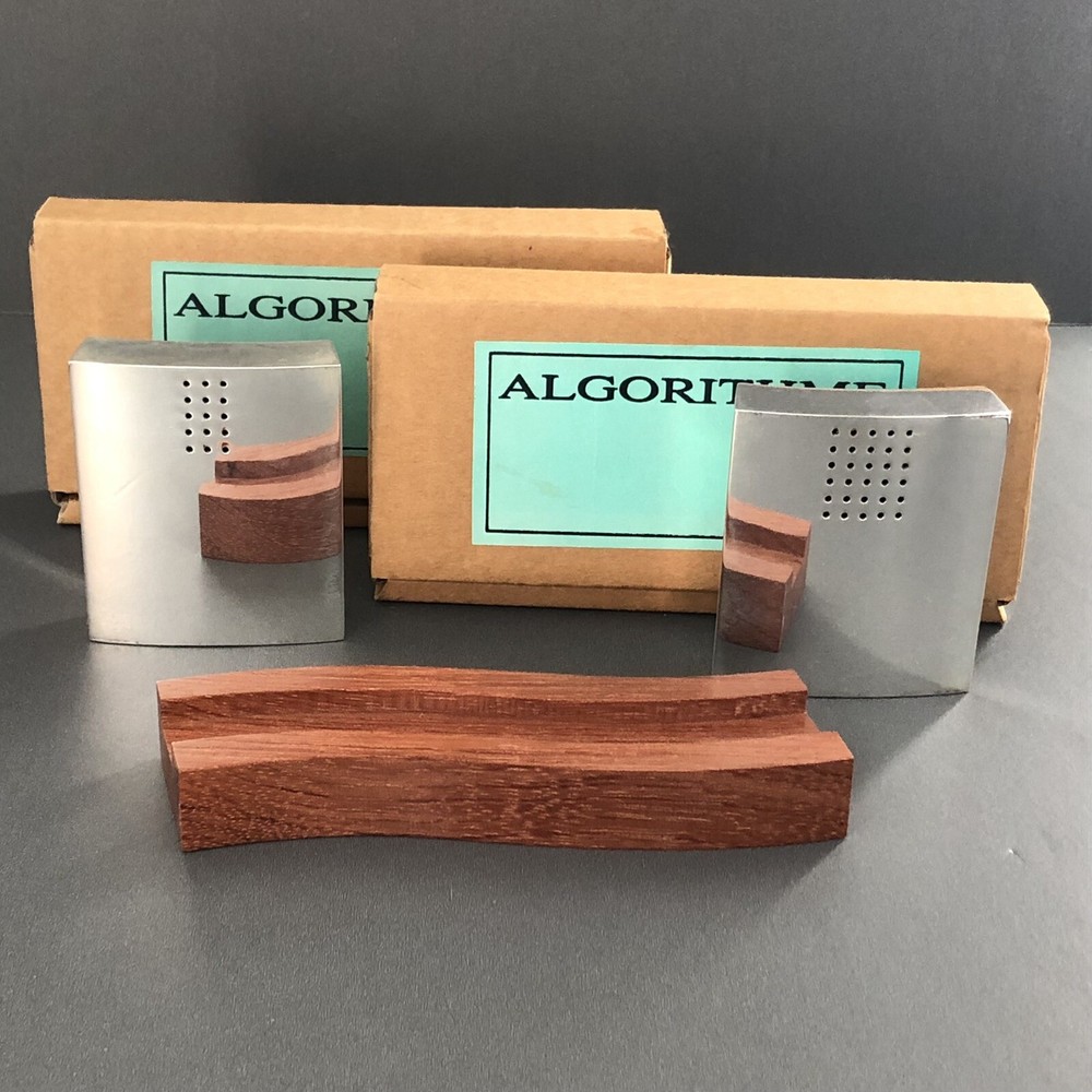 MARTINE BEDIN "Algorithme" S&P Table Set 1987 RARE Memphis Sottsass