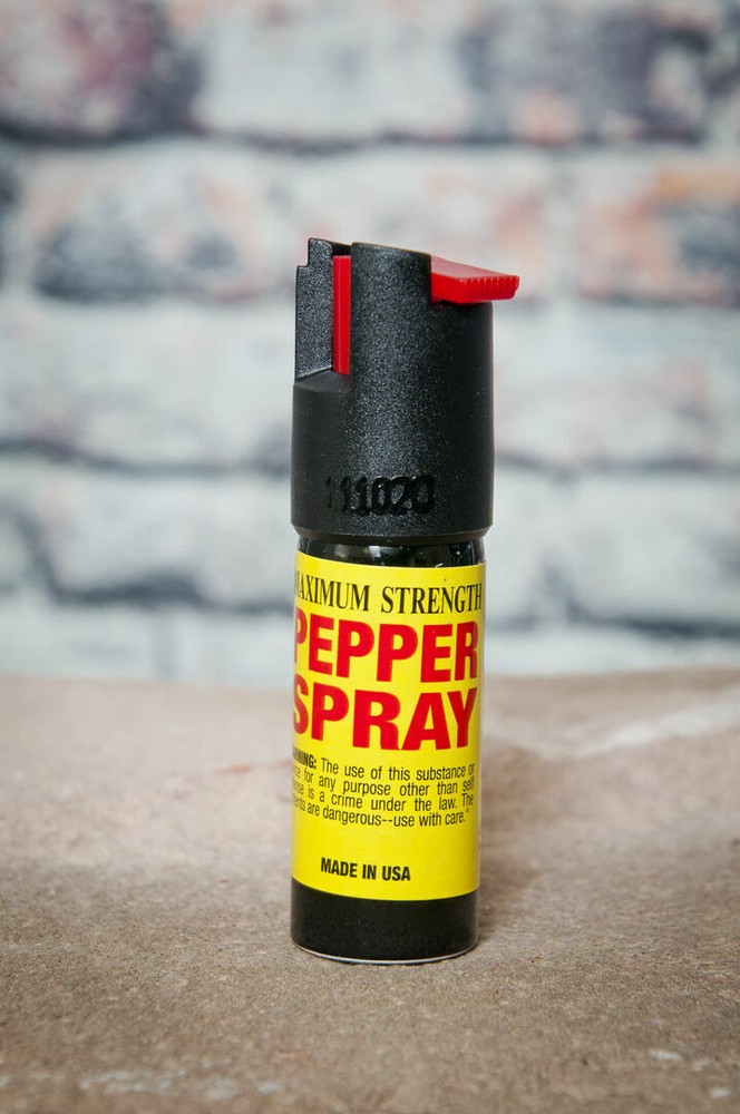 Zebra Snake Skin Pattern Personal Defense Pepper Spray OC-18