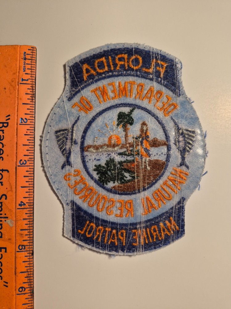 Florida Marine Patrol Defunct Game Warden Patch c