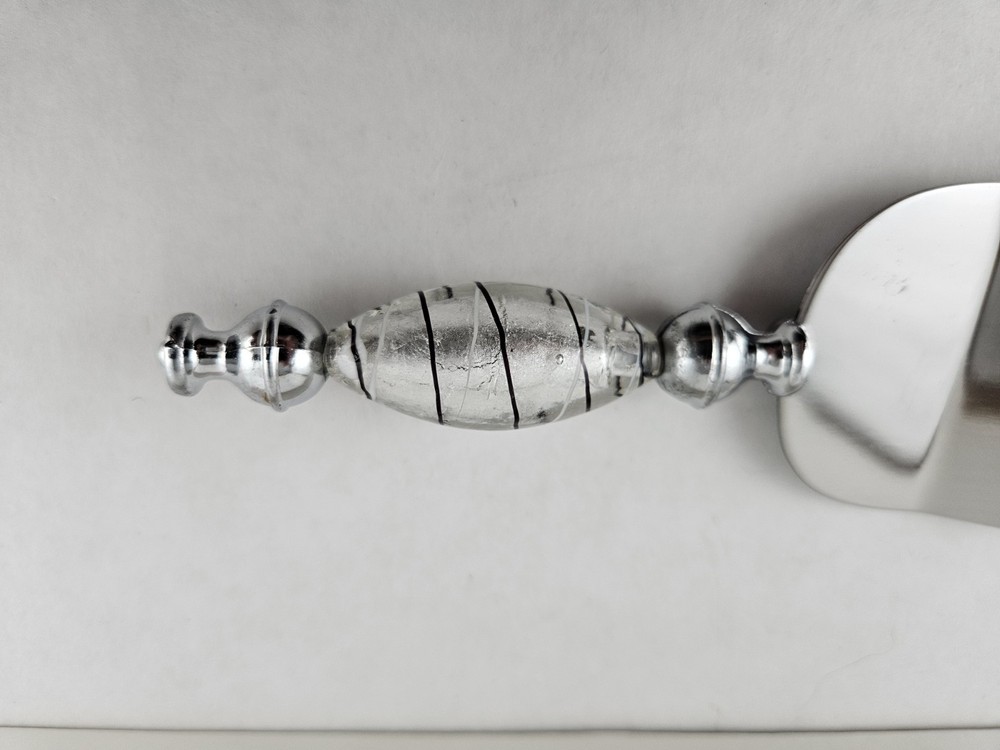 Murano Cake Server Art Deco Collection