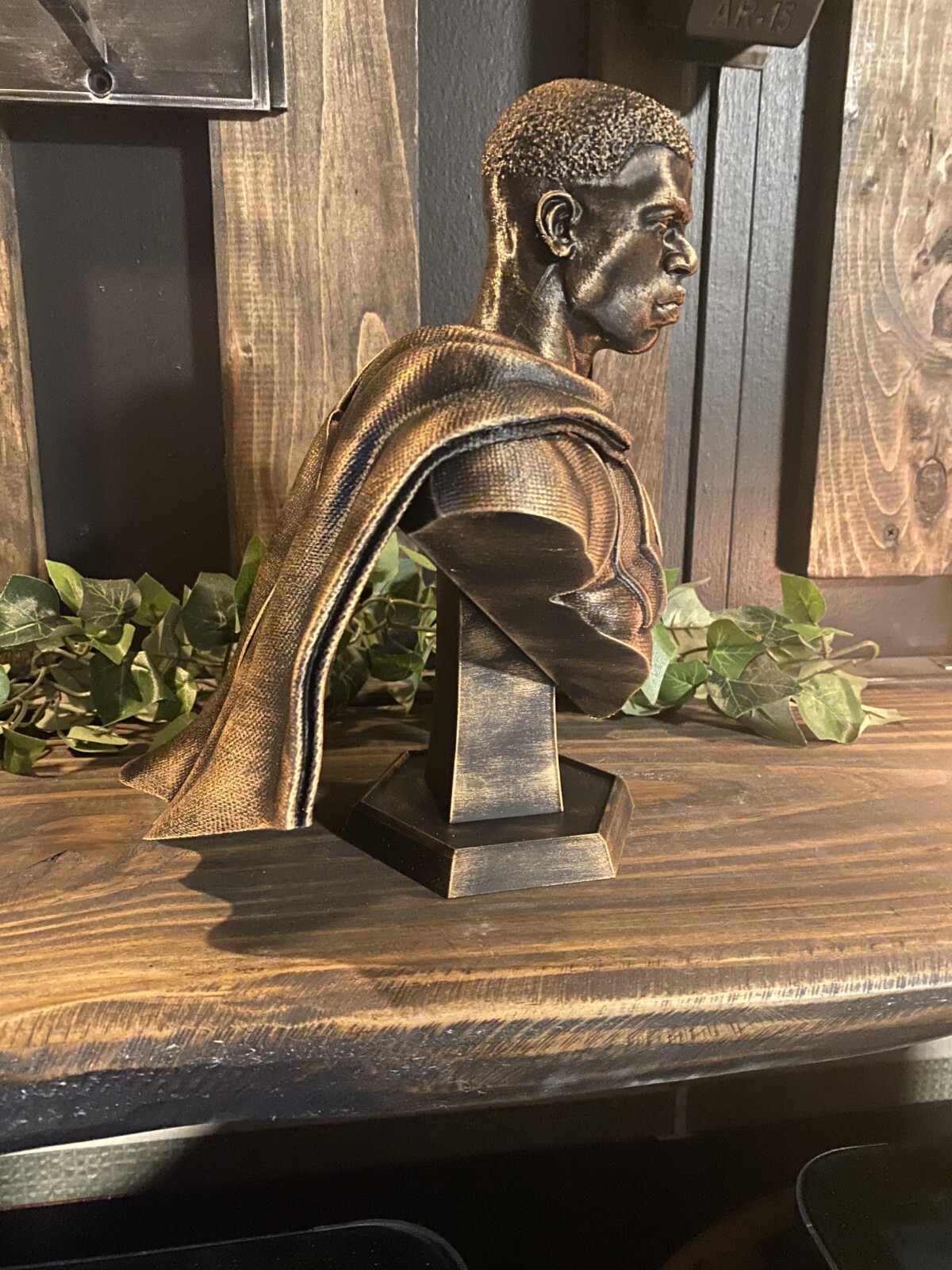 VAL ZOD STATUE BLACK SUPERMAN