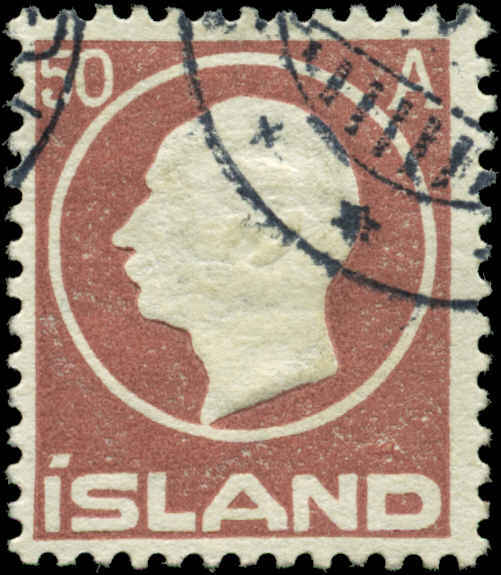 Iceland Scott #95 Used