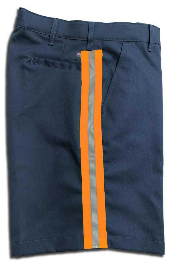 Red Kap Hi Vis Reflective Work Shorts Enhanced Vis Men's Industrial Uniform