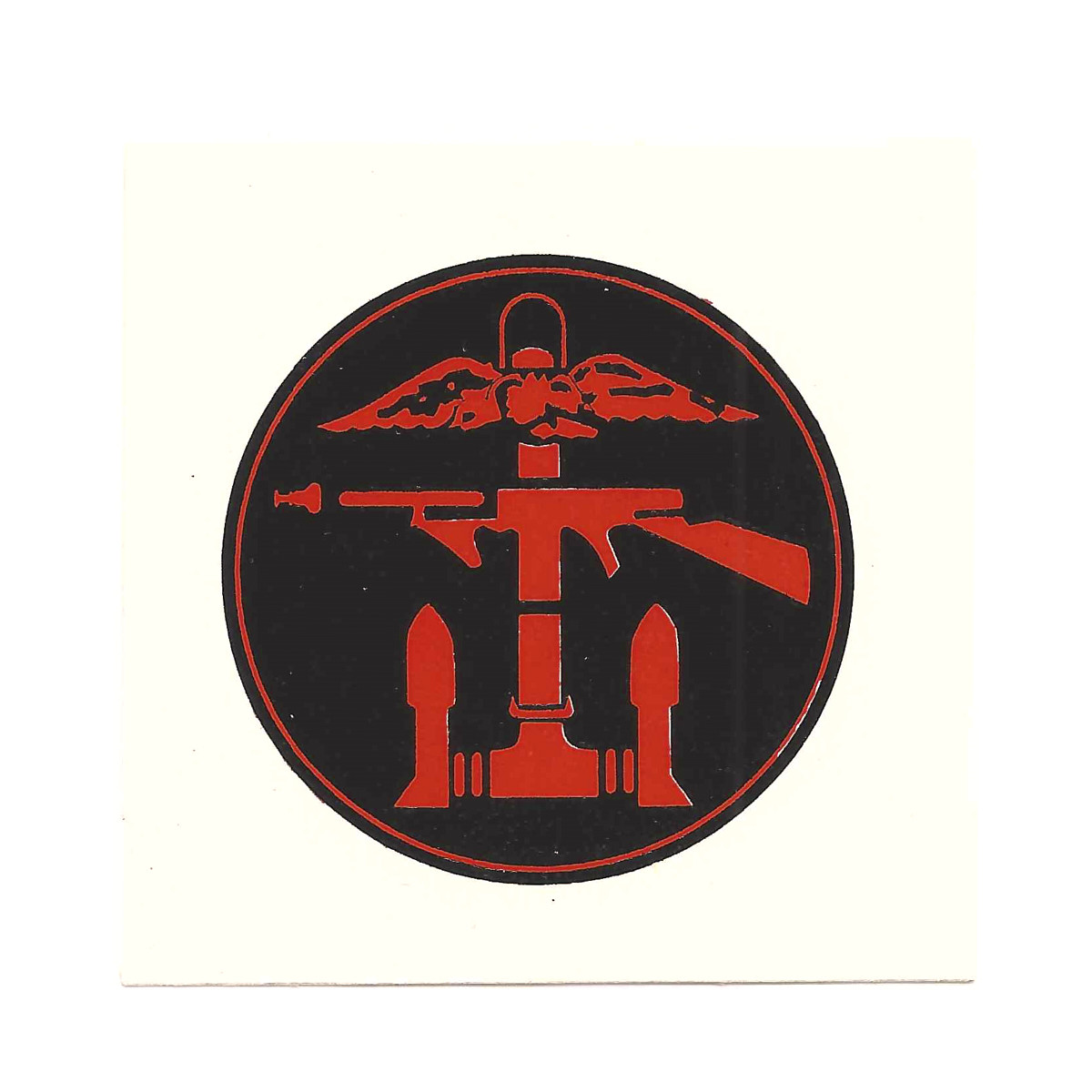 British WWII Unit Helmet Decal: Army Commando