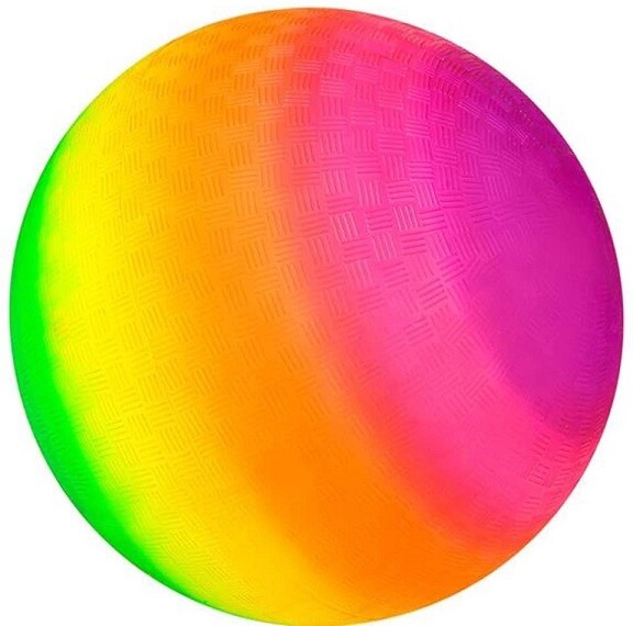 Rainbow Playground Ball 16"