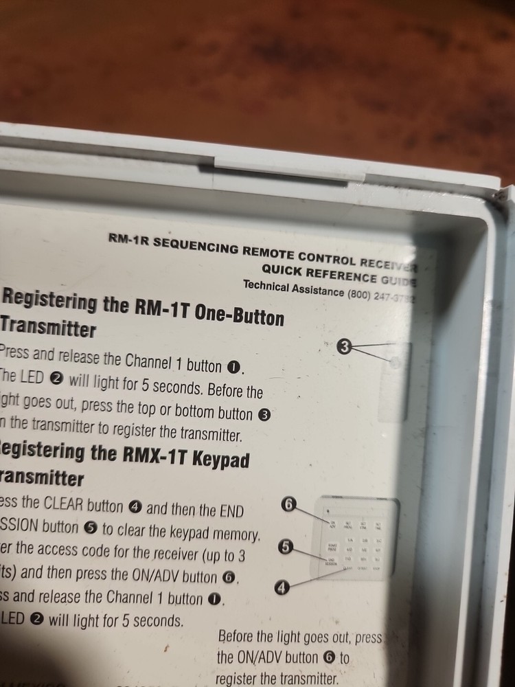 Rain Bird RM-1R Sequencing Remote Control Receiver