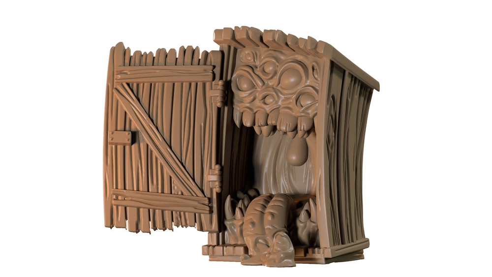 Capsule Chibi - Mimic Outhouse