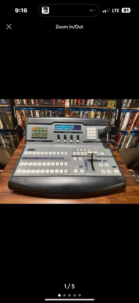 Blackmagic Design ATEM 1 M/E Broadcast Panel, Good Condition, Used