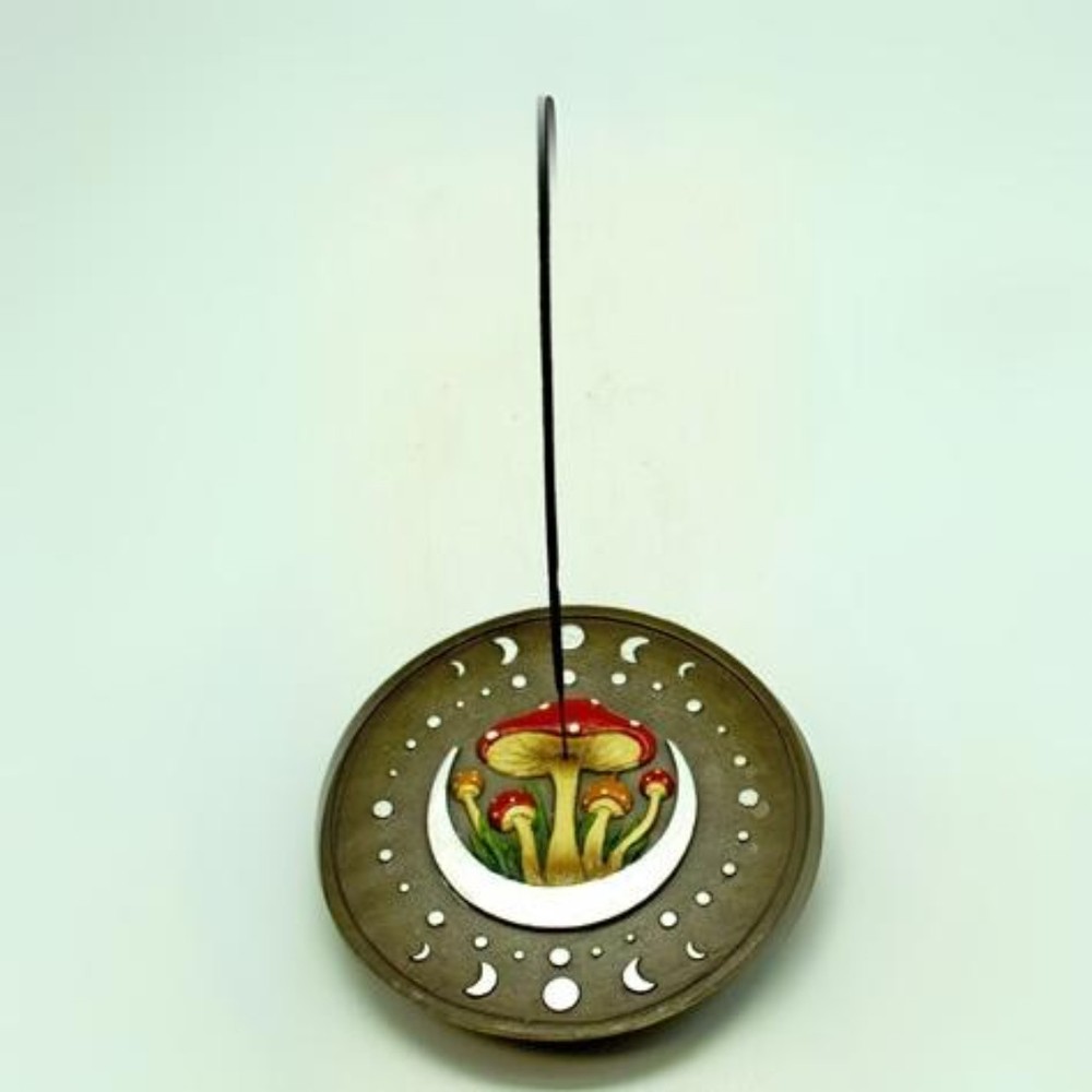 fantasy gifts Mushroom & Moons Incense Holder