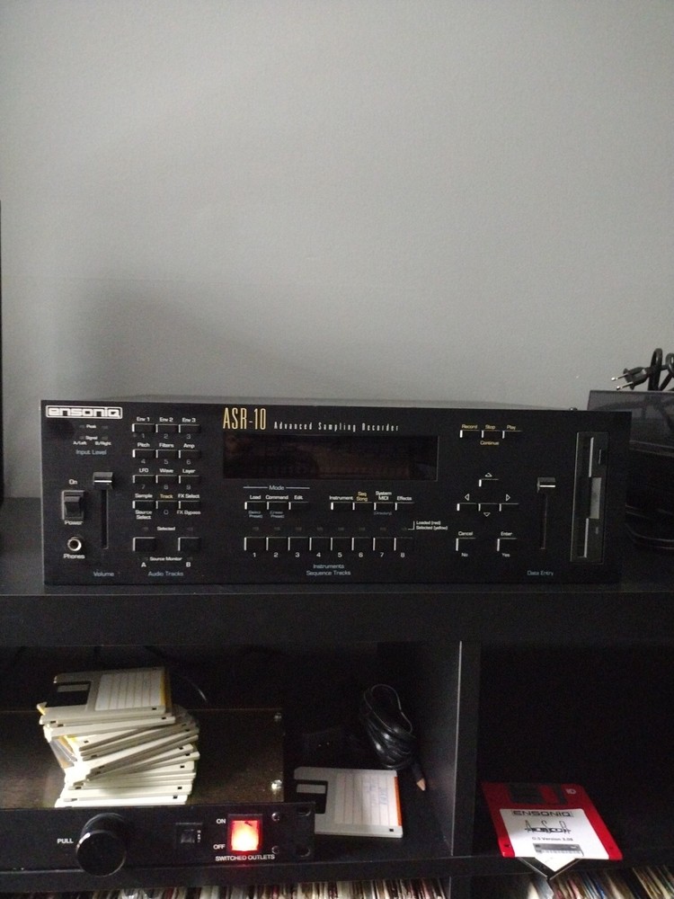Ensoniq ASR 10 Operating System 3.08 Floppy Disk with Instruments