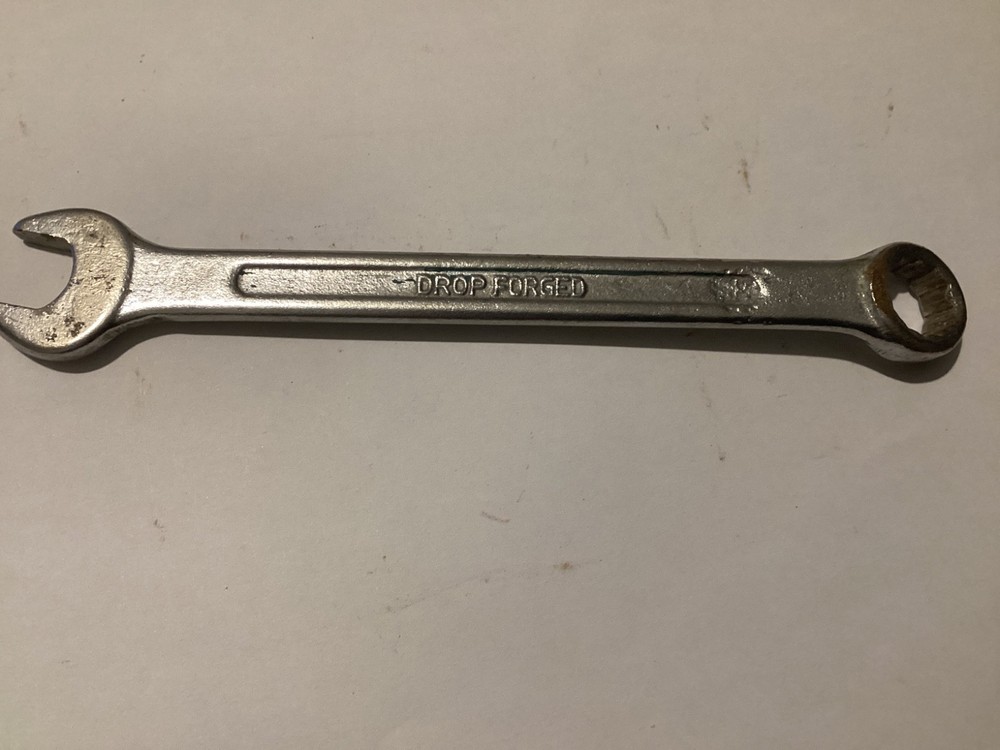 Drop forged ,combo spanner, size 12mm fi