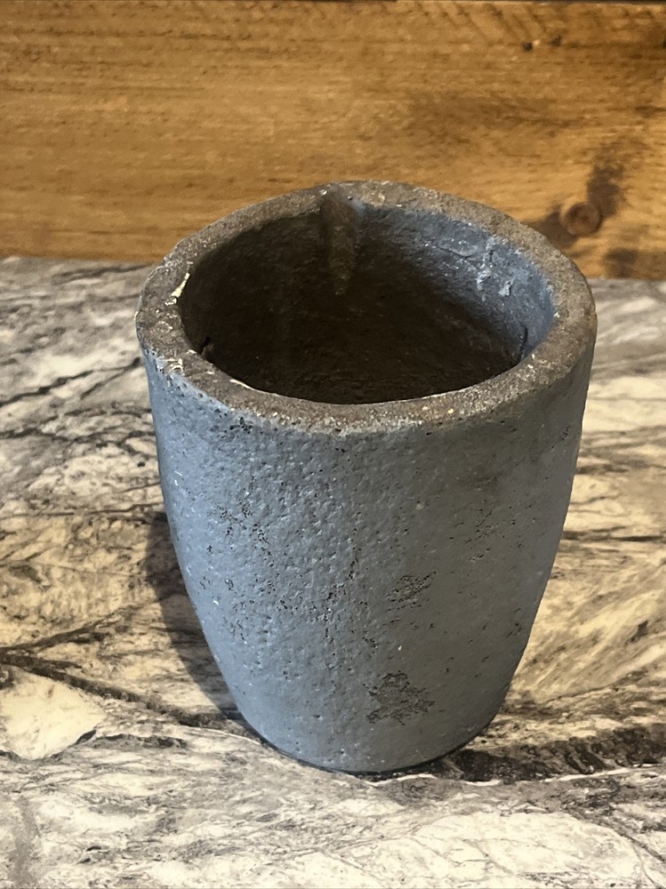 2 Vintage Foundry Smelting Pots