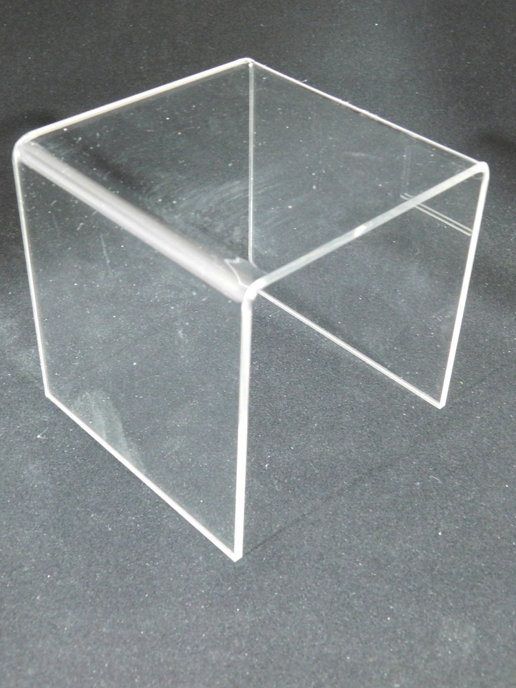 Display Stand Riser Type Large Tall Size Clear Lucite