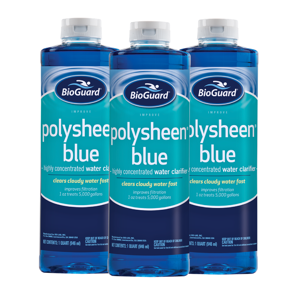 BioGuard Polysheen Blue - 1 qt (3 Pack)