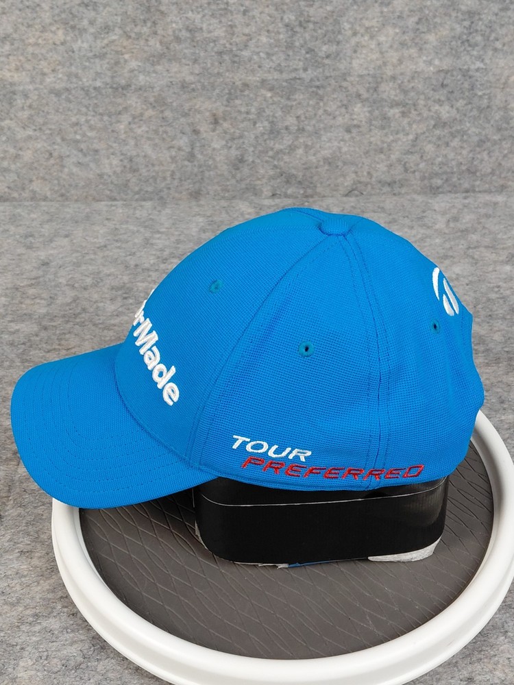 TaylorMade Tour Preferred SLDR Blue Golf Baseball Hat Adjustable OSFA EUC