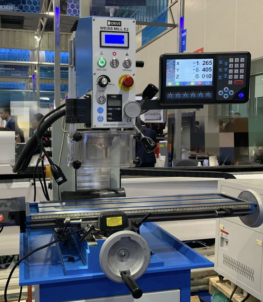 Ditron 3Axis DRO Display Optical Scale Set For Bridgeport Milling 9"x49" Table