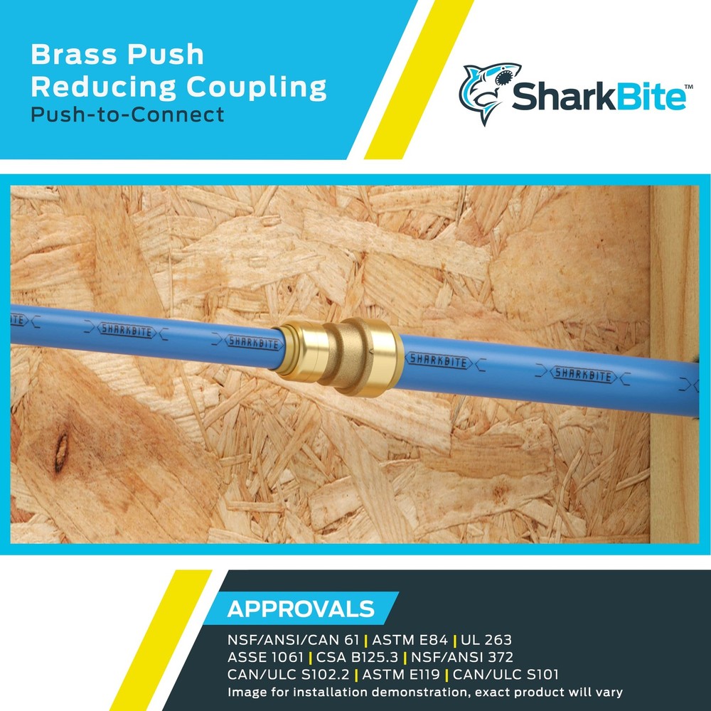 Reducing Coupling set 1-1/4x1 Inch SharkBite hardware fitting