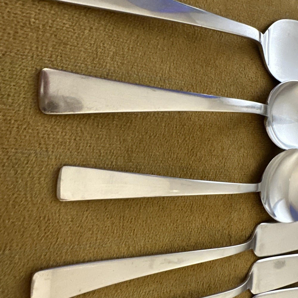 SV Roster Sweden Stal Pattern Stainless Flatware Set 22 Pieces W/ Serving