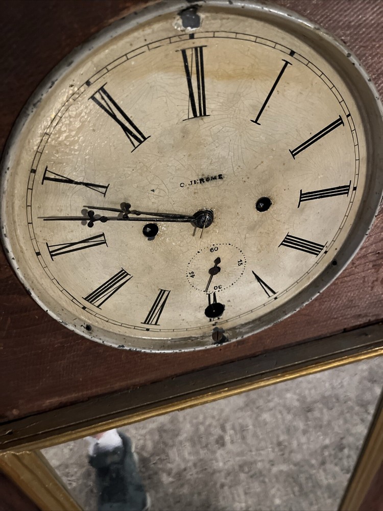 George Hills mirror clock