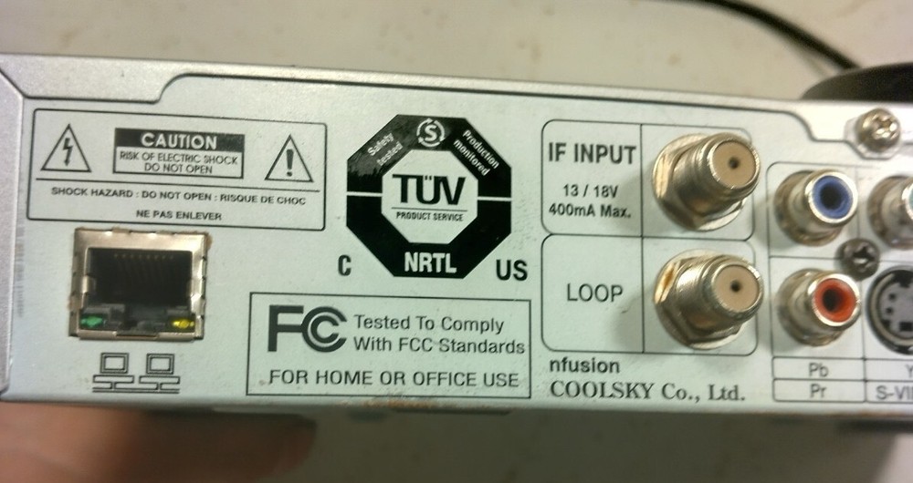 Nfusion Digital Satellite Receiver RS-232