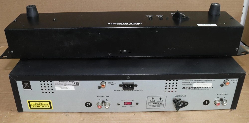 American Audio DCD-PRO310 Professional Dj Controller & Dual CD Player
