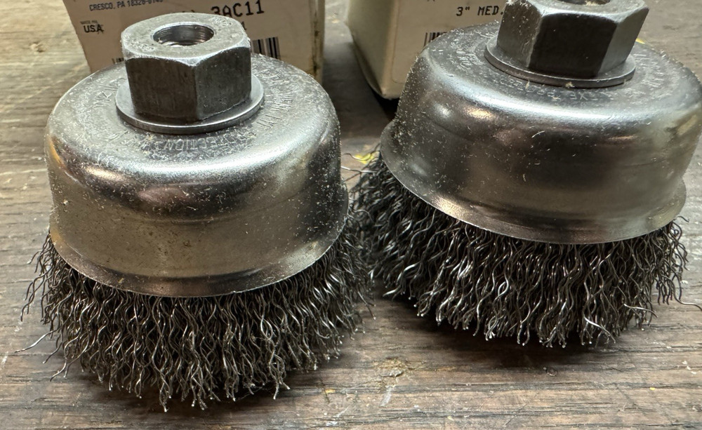 3 Wire Wheel Brushes Attachments