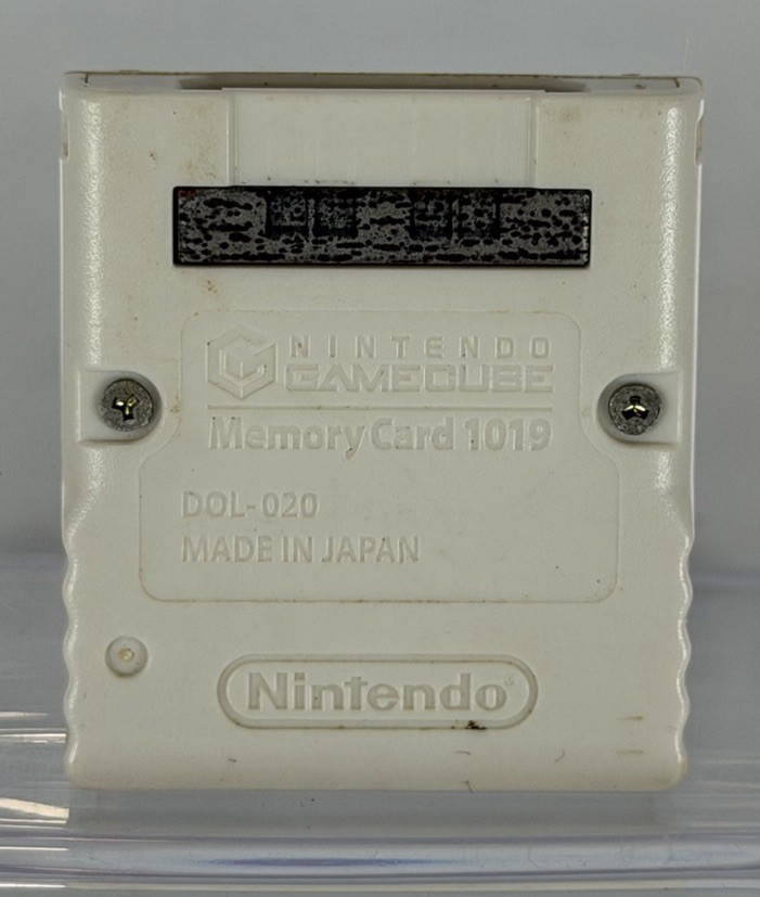 NINTENDO GAMECUBE MEMORY CARD 1019 BLOCKS DOL-020 *TESTED & WORKING*