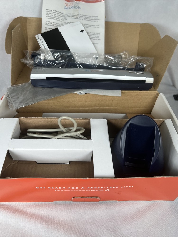 NeatReceipts Mobile Receipt and Document Scanner **No Disc**