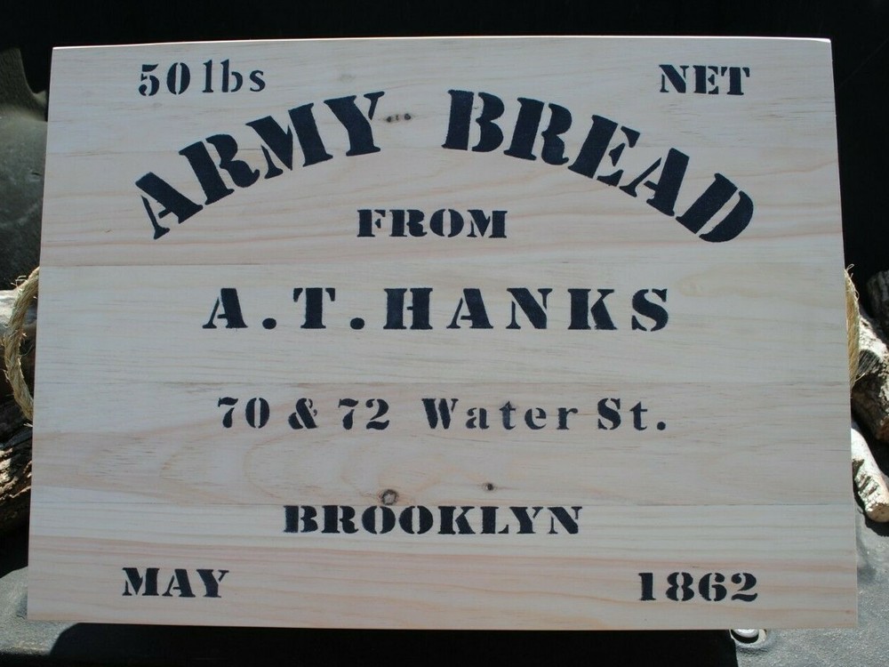 A. T. Hanks Civil War Bread Box - Nice!!