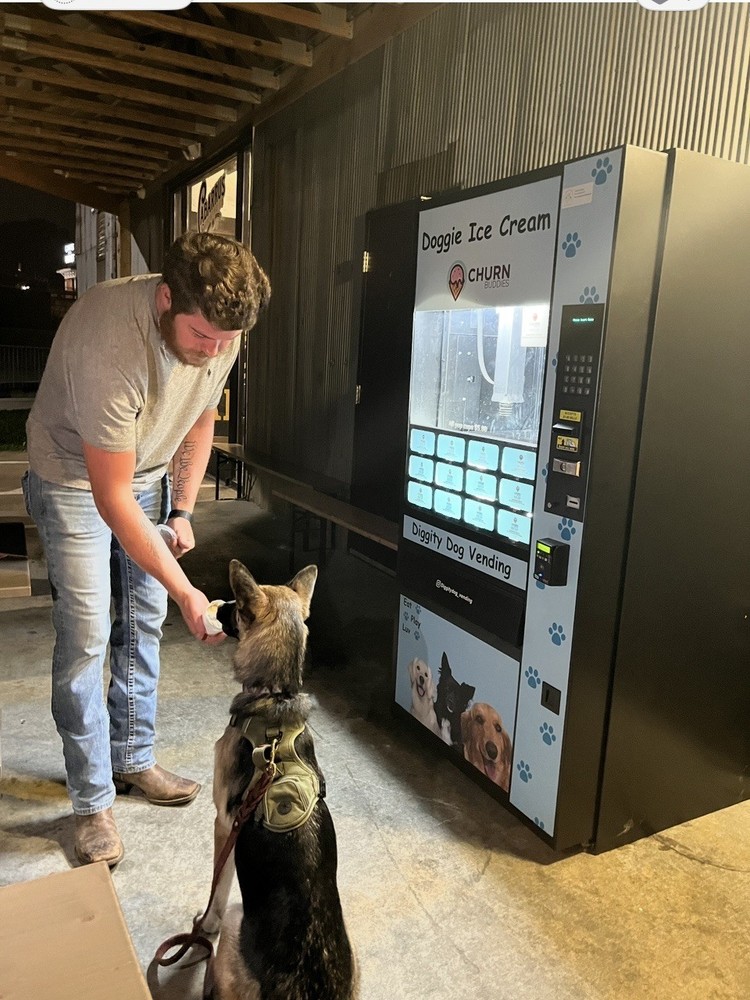 Doggie Ice Cream Vending Machine