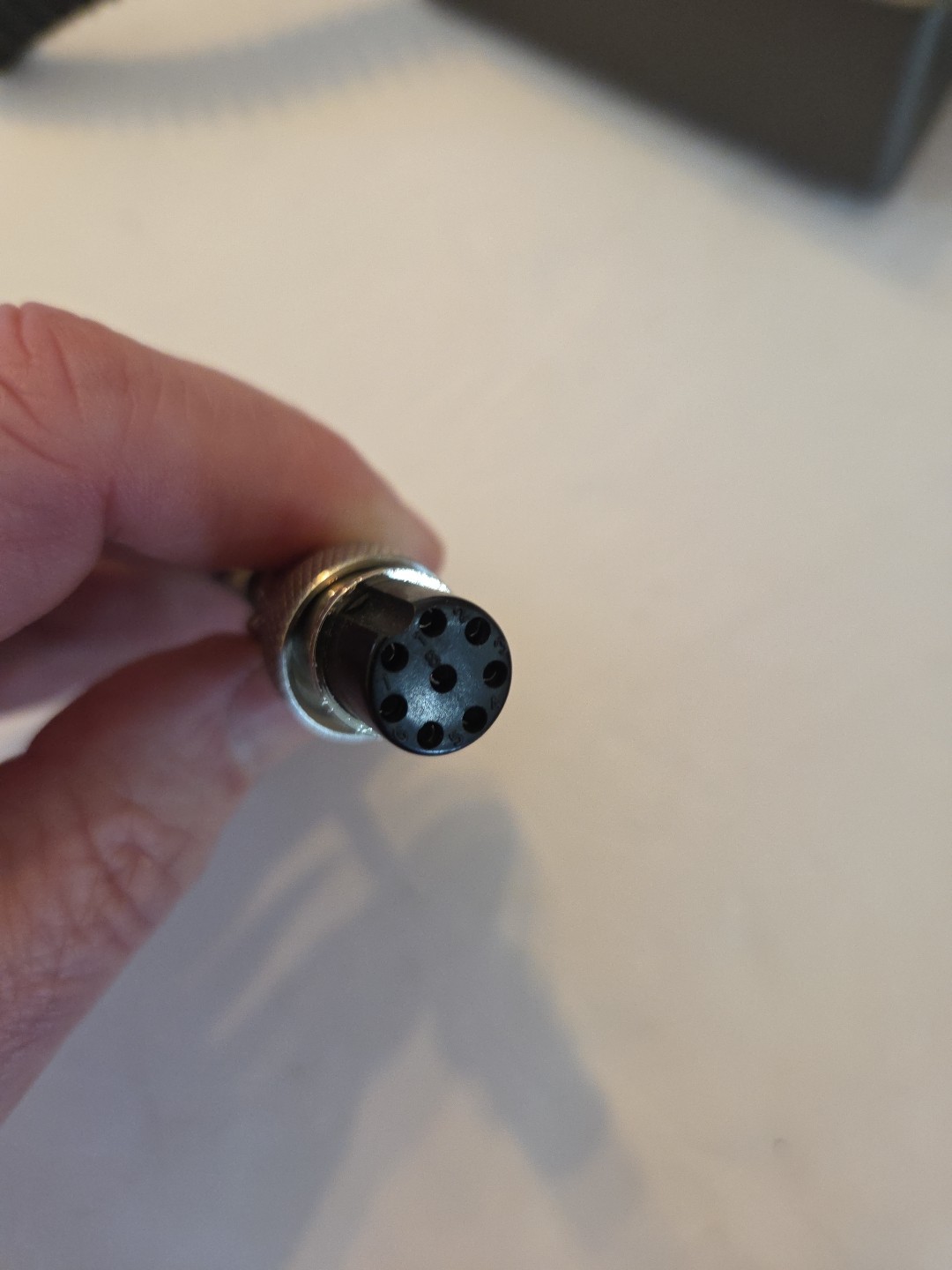 Ten-Tec 705 Vintage 4-Pin Ham Radio Desk Microphone