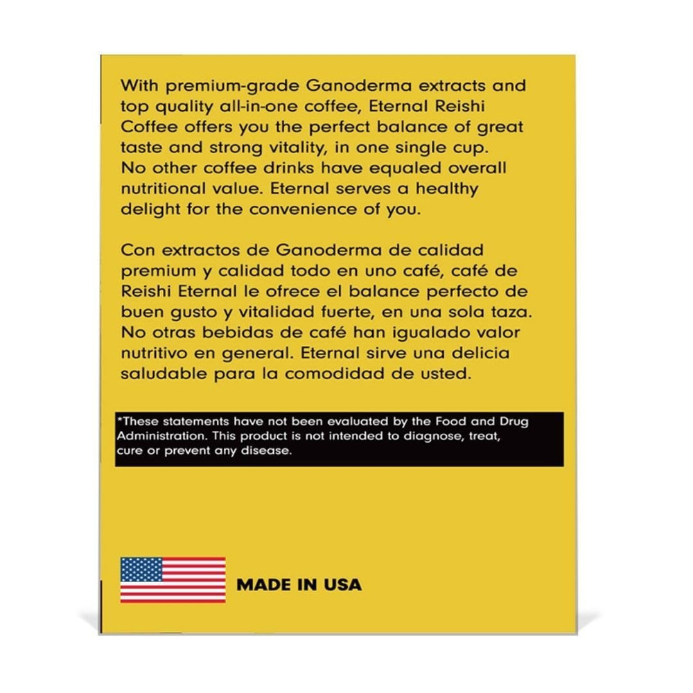 CAFÉ GANODERMA (REISHI) 4 in 1 Coffee - 3 PACK