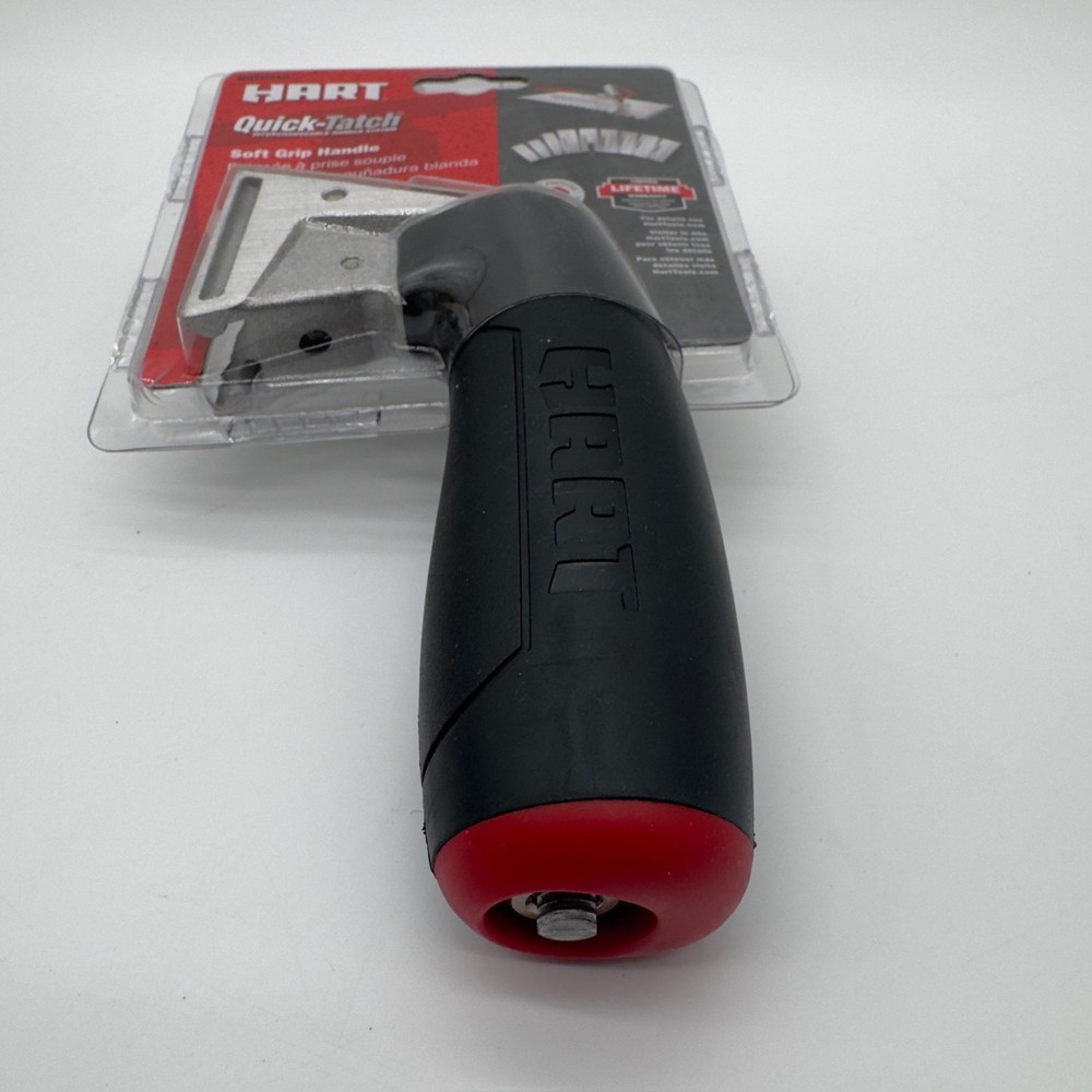 HART Quick-Tatch Handle Soft Grip Interchangeable Tool System NEW