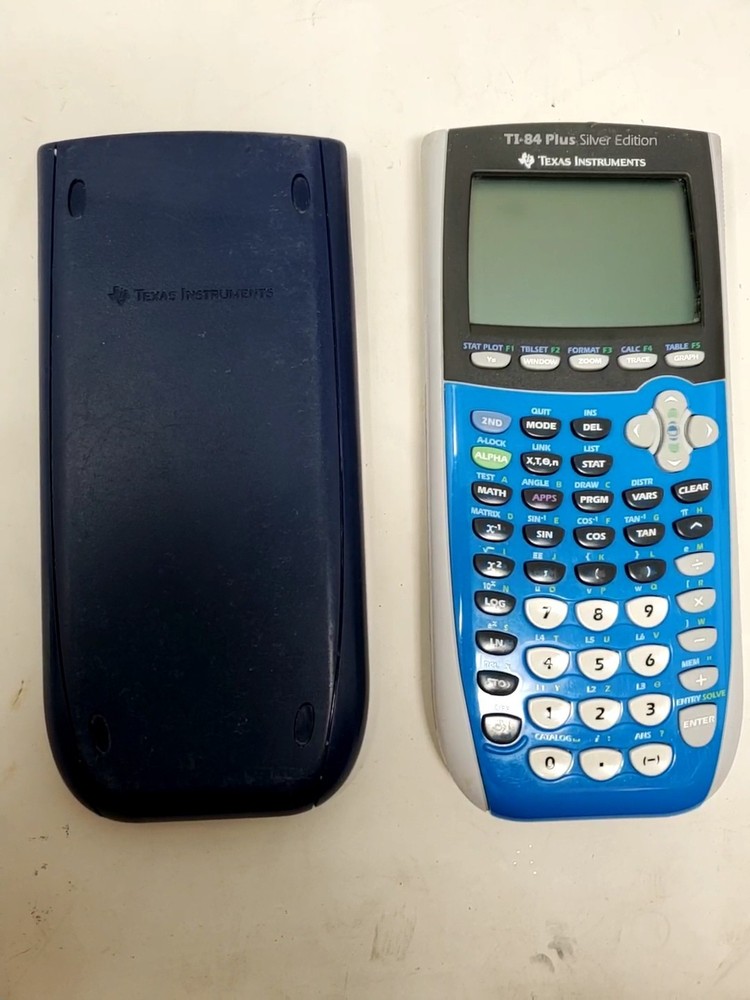 Texas Instruments TI-84 Plus Graphing Calculator - Blue