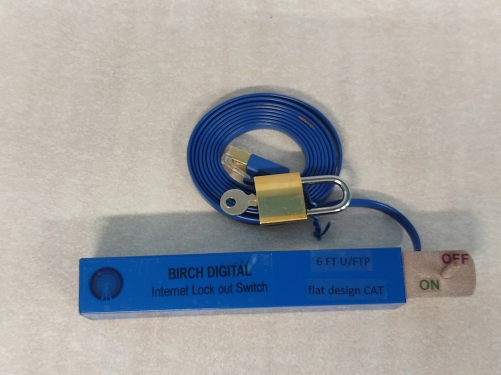 Internet Lock Out Switch by Birch Digital - Physical Internet Security