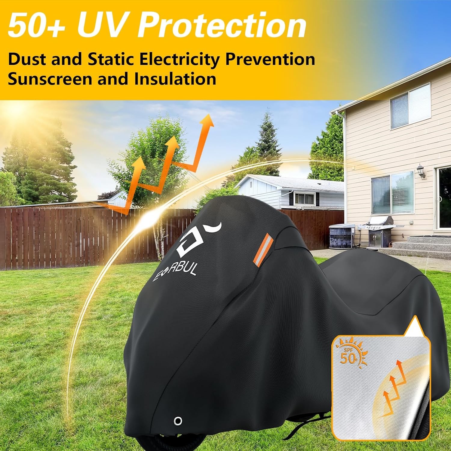 Motorcycle Cover for Trike Models Freewheeler Tri Glide Ultra and CVO Vers us