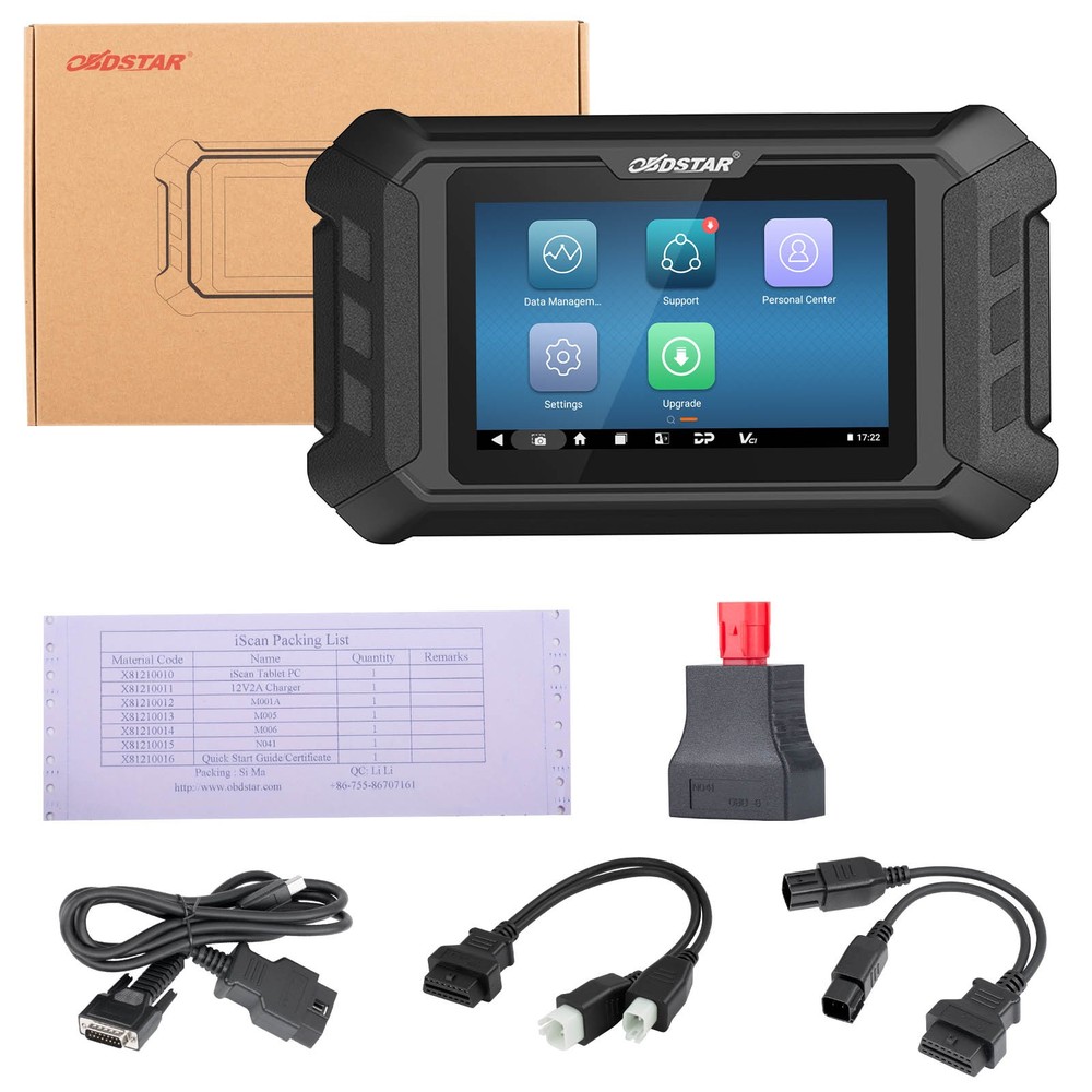 OBDSTAR iScan for Kawasaki Motorcycle OBD2 Diagnostic Code Reader Coding Scanner