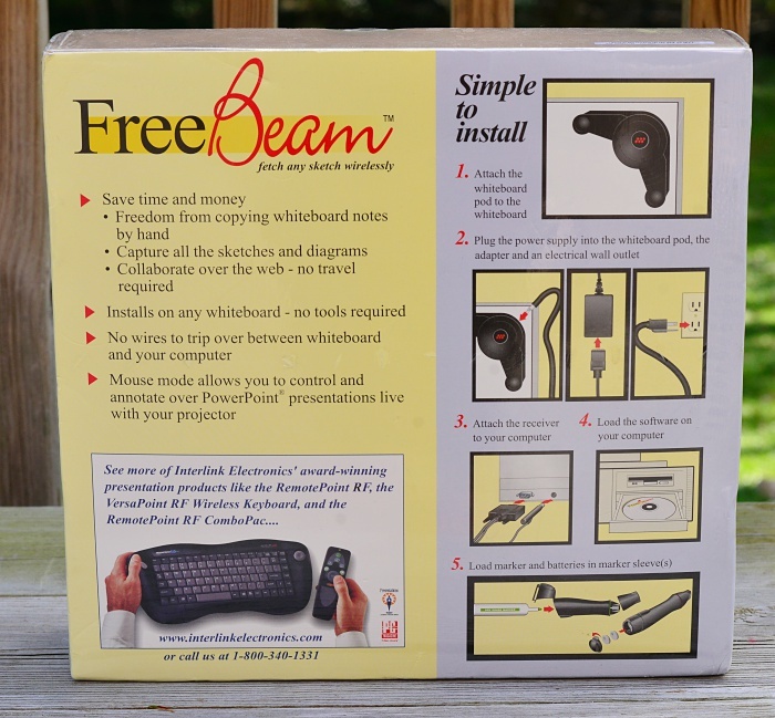NIP Interlink Wireless Free Beam Whiteboard Pod VP6350
