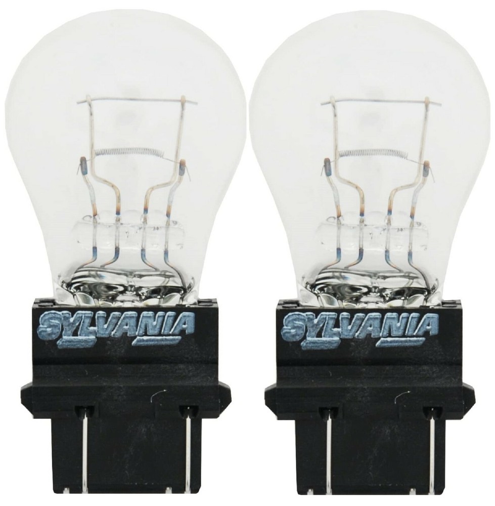 Sylvania Basic 3457 29/8.3W Two Bulbs Brake Stop Tail Upgrade Replace OE Made US