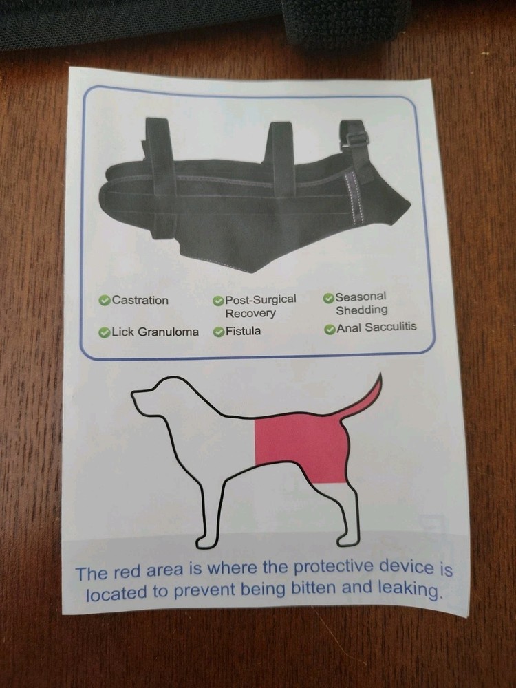 Large Post Operation No Pull Pet Harness
