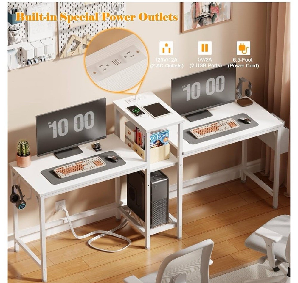 Furologee Double Desk