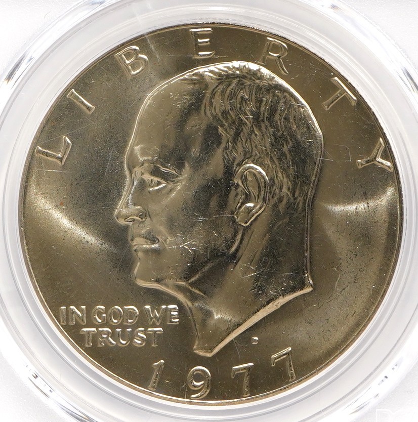 1977 D Eisenhower Dollar PCGS MS64