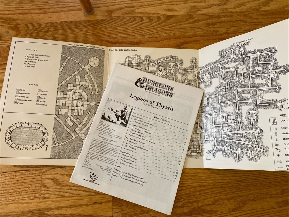 Dungeons And Dragons Modules TSR