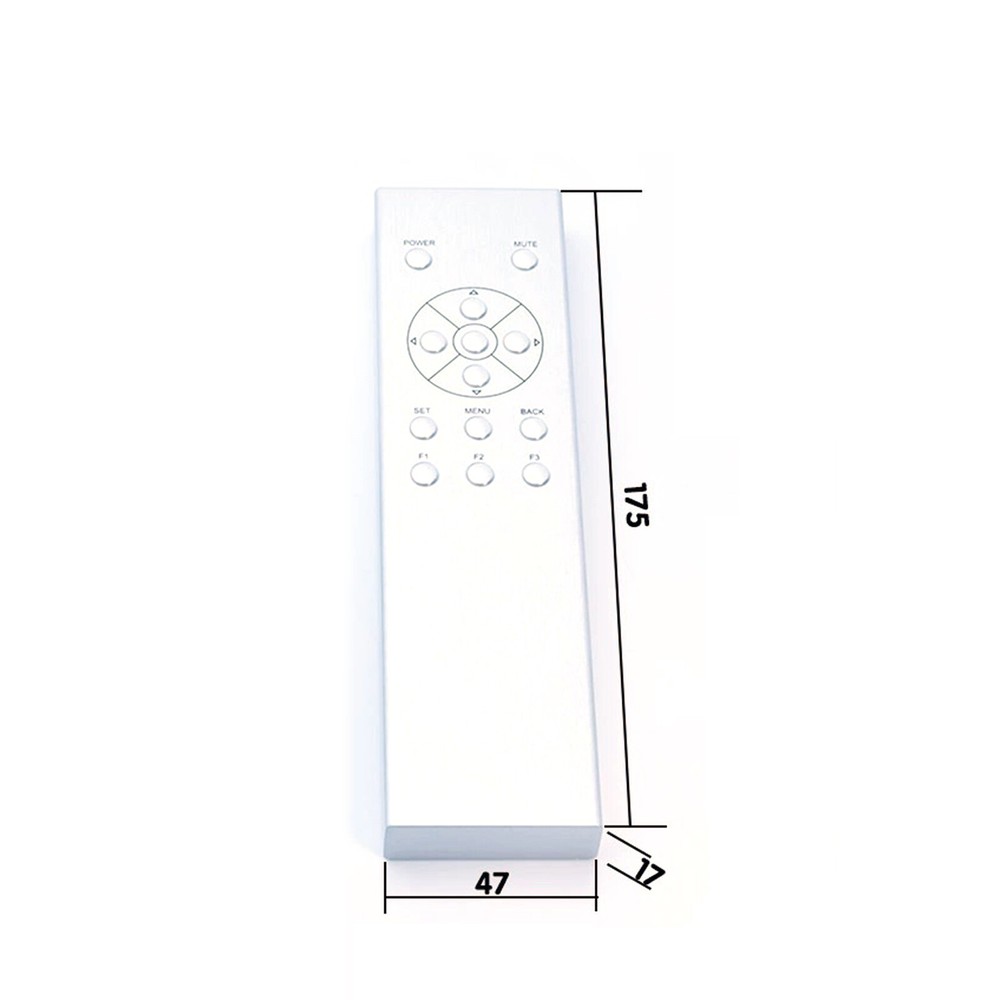 Learning aluminum shell infrared universal remote controller Hifi audio remotePP