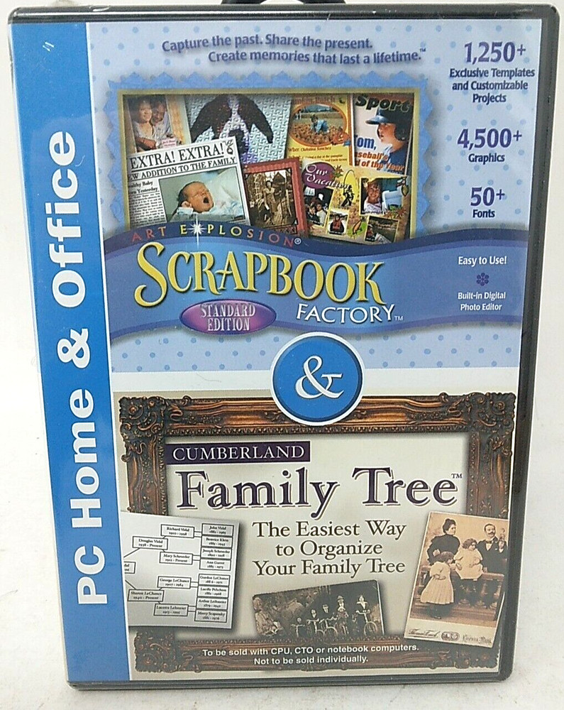 Nova Development Art Explosion Scrapbook Factory PC CD-Rom software NEW