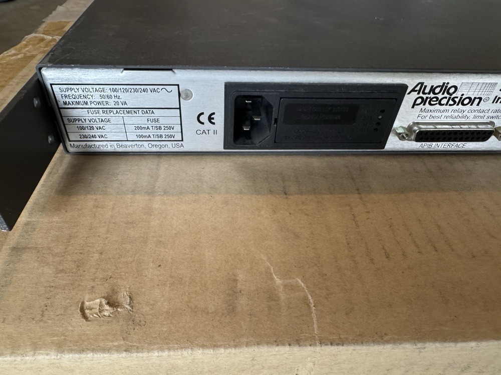 AUDIO PRECISION AP SWR-2122 F