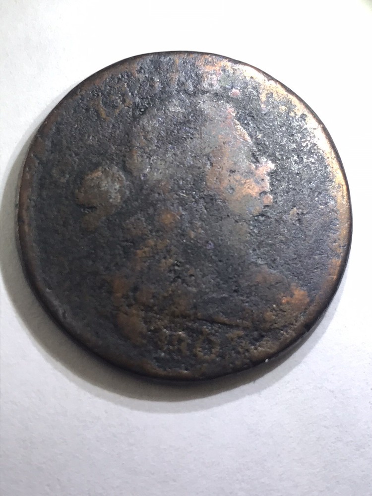 1803 Draped Bust Historic Large Cent - SMALL FRACTIONS WITH STEMS