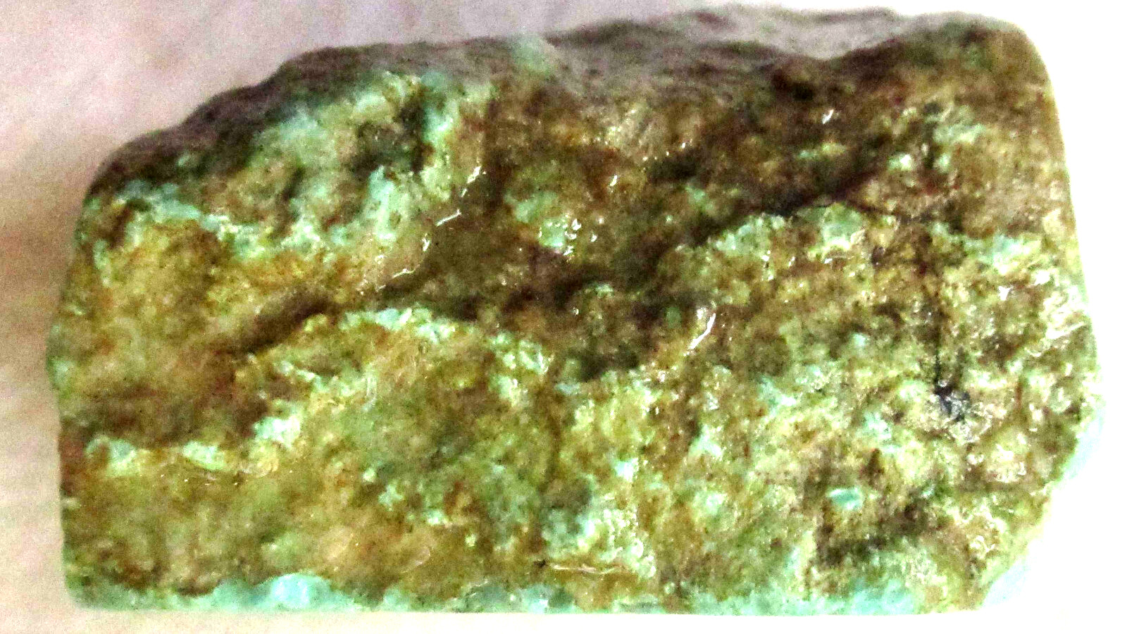 Natural Royston Turquoise Block - 188 grams - Nevada - Old Stock